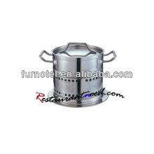 S370 Durchmesser 140mm / Dia160mm Edelstahl Hot Pot mit Heizung